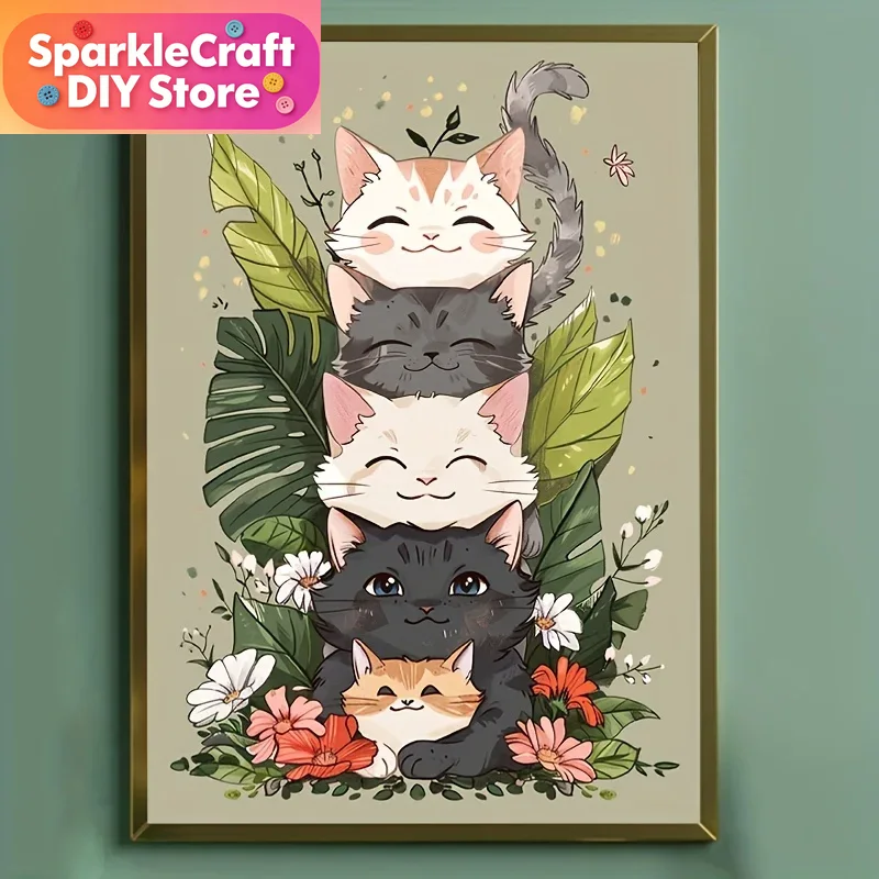 1pc frameless 5D Diamond Paint - Resin Craft For Beginners reseña y precio