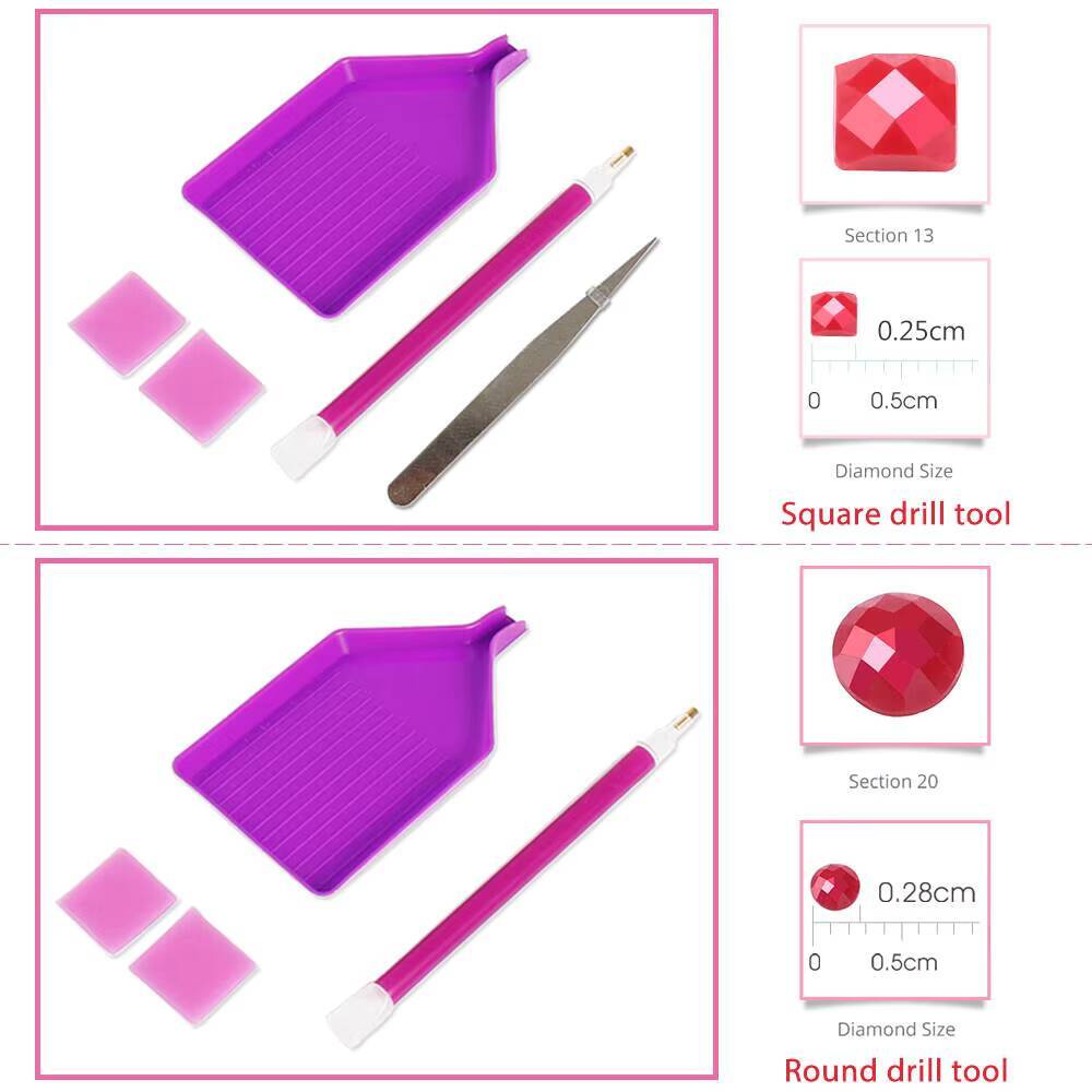 1PC frameless  Diamond Paintin - Resin Craft Ideas reseña y precio