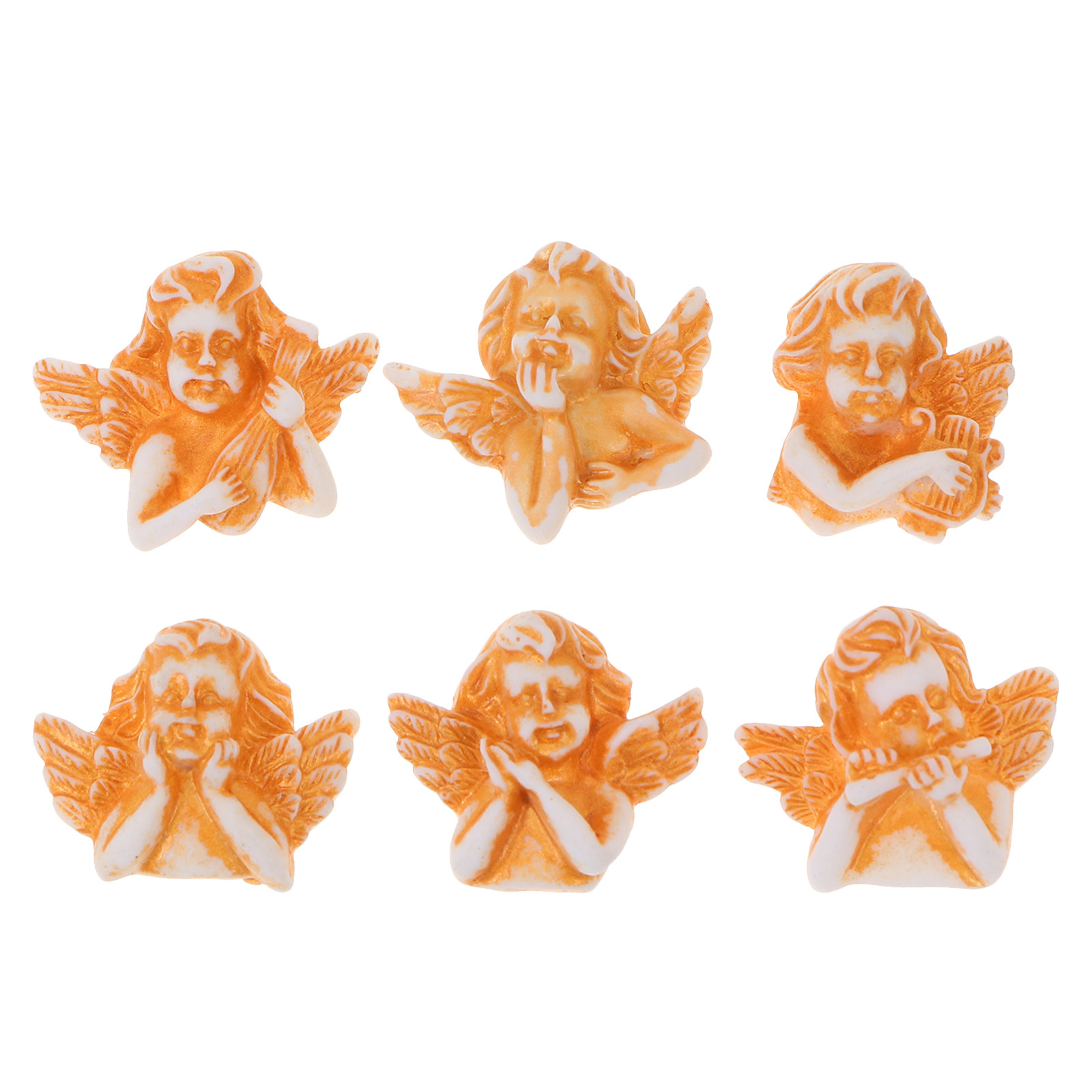 60Pcs Resin Angel Charm Set Hi - Resin Craft Material reseña y precio