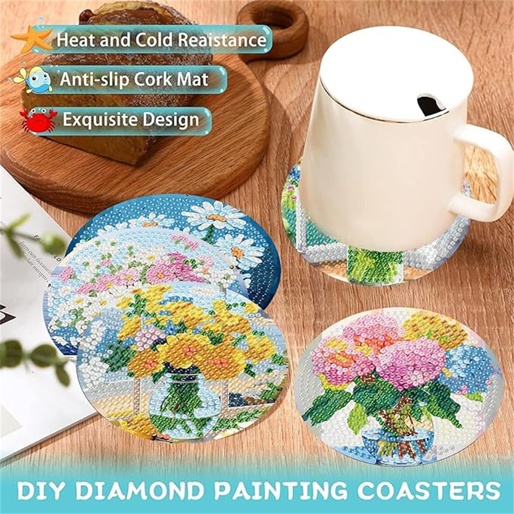 8-piece set of diamond paintin - Resin Craft Kit reseña y precio