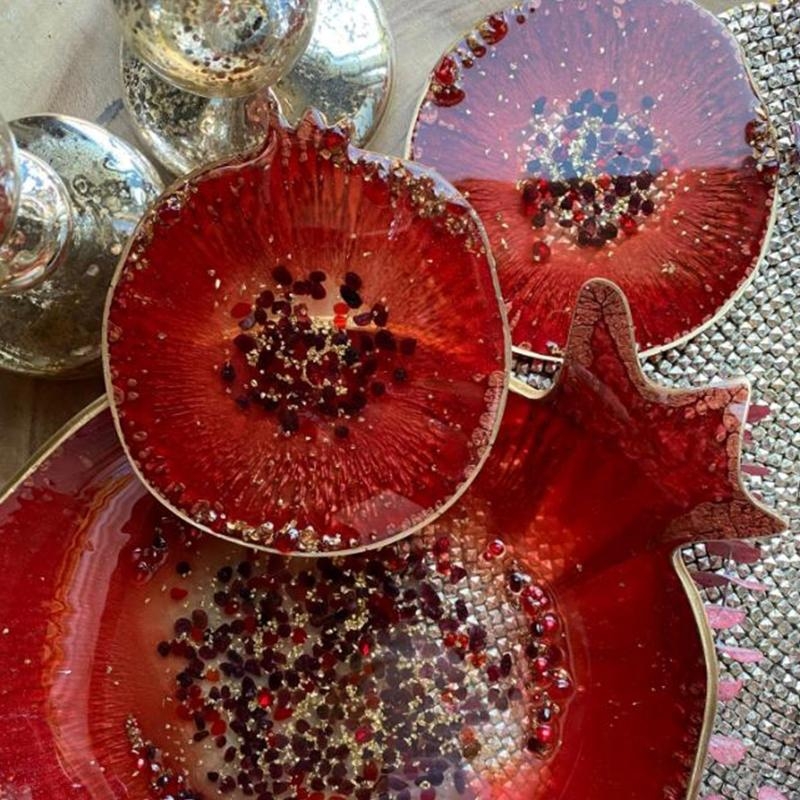 X6HE Pomegranate Geode Agate E - Geode Mold Silicone reseña y precio