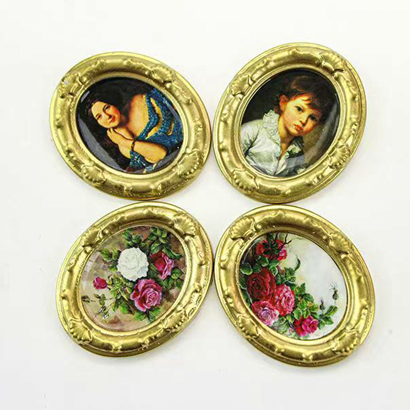 2 pieces of miniature oil pain - Resin Crafts reseña y precio