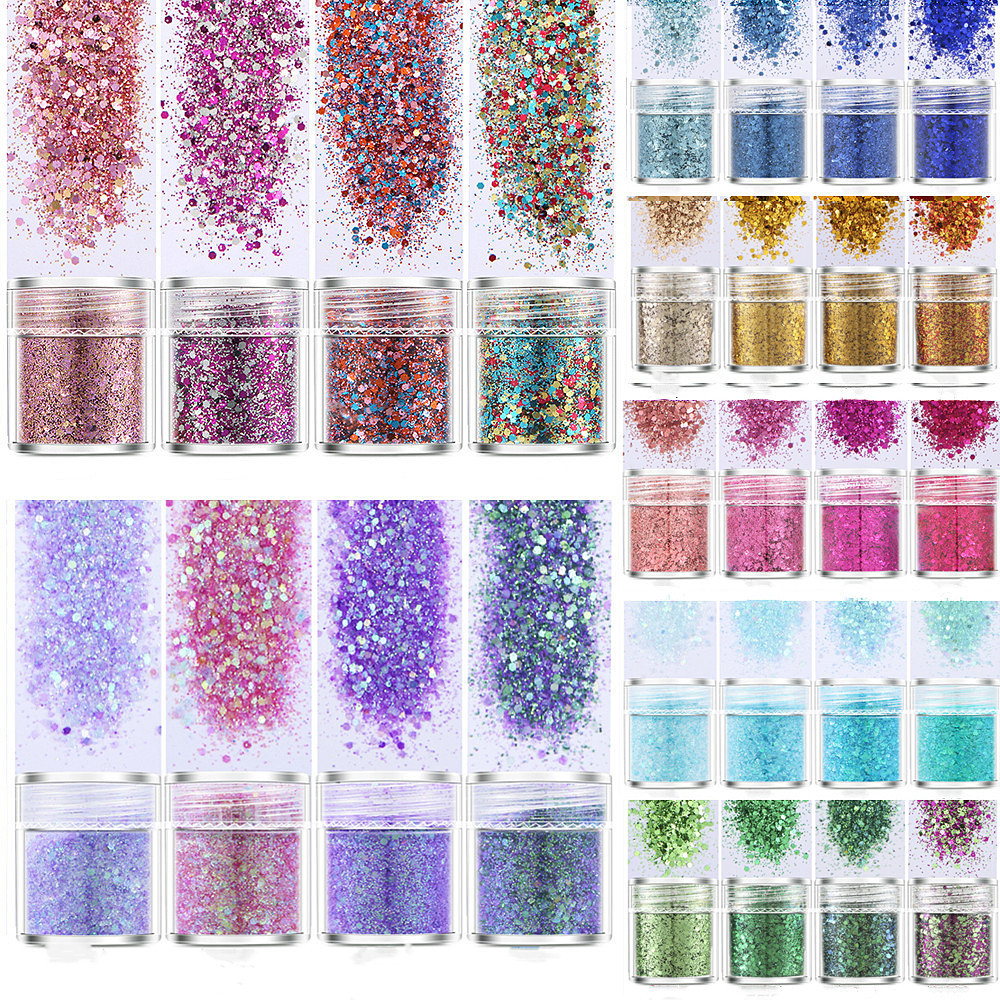 SNASAN 4Pcs Color Superfine Gl - Resin Pigment Set reseña y precio