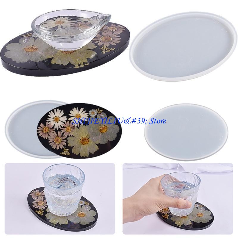 E21F Oval Mirror Mold for DIY  - Geode Mold Silicone reseña y precio