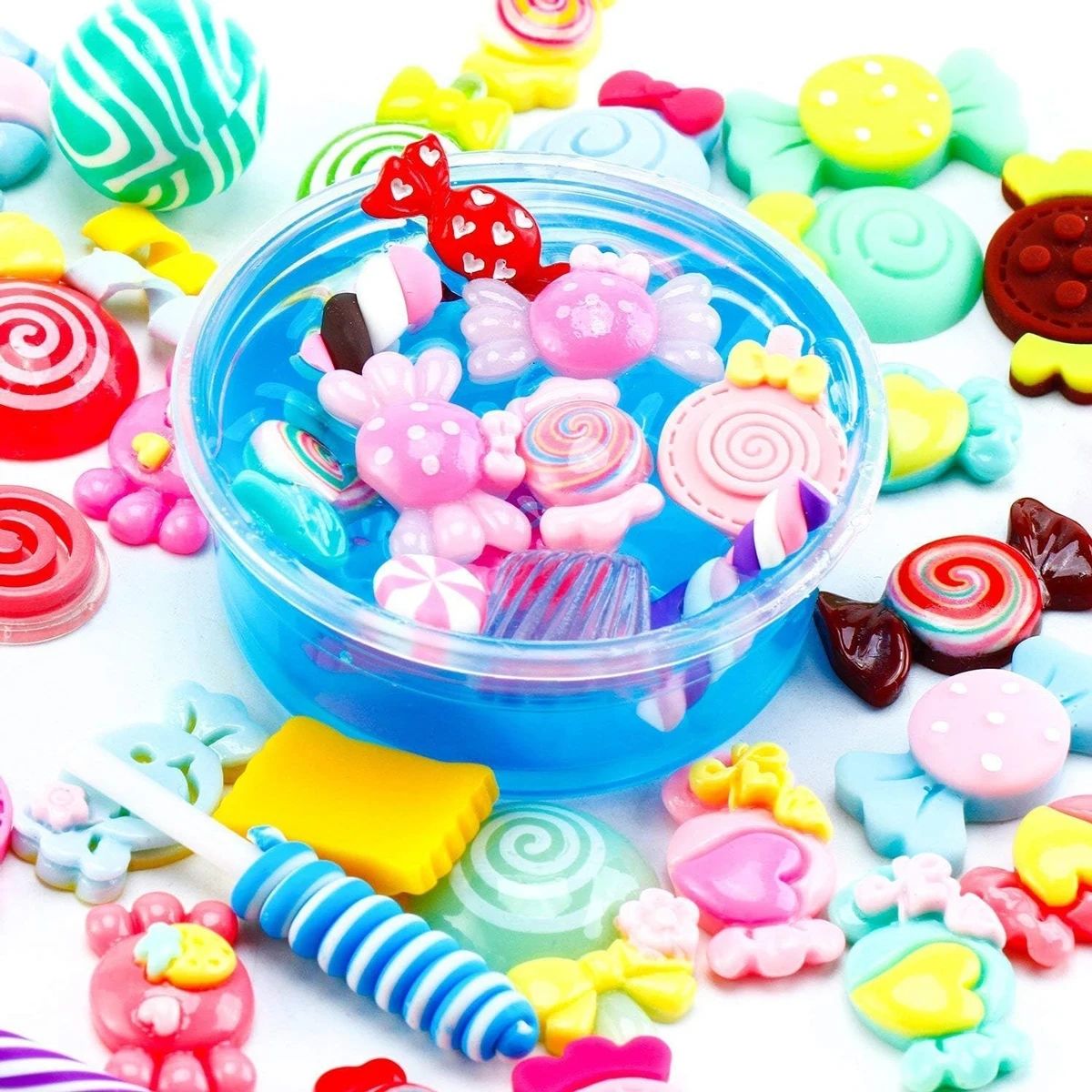 30pcs Random Candy Slime Charm - Resin Crafts reseña y precio