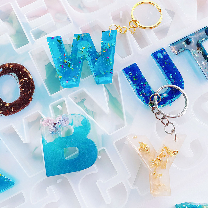 Alphabet Epoxy Resin Silicone  - Epoxy Uv Resin Kit reseña y precio