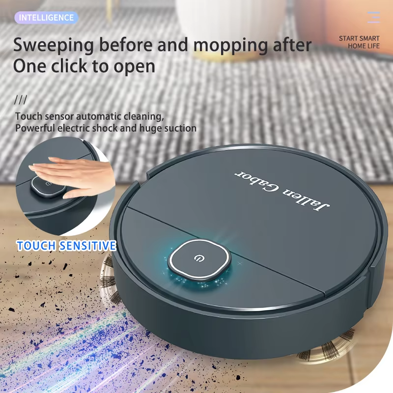 3 In 1 Smart Sweeping Robot Ho - Vacuum Chamber Small reseña y precio