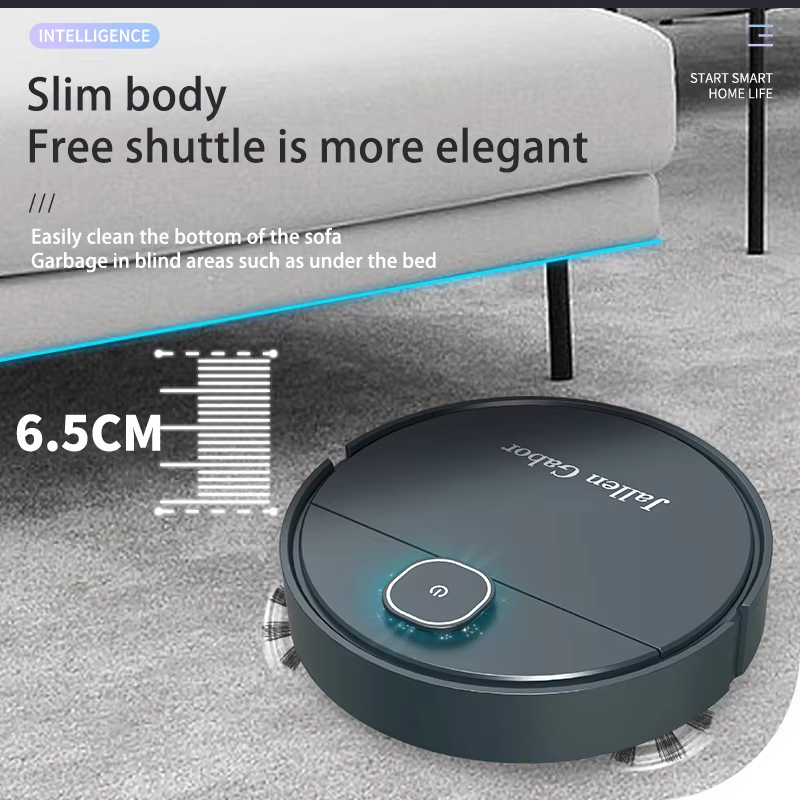 3 In 1 Smart Sweeping Robot Ho - Vacuum Chamber Small reseña y precio