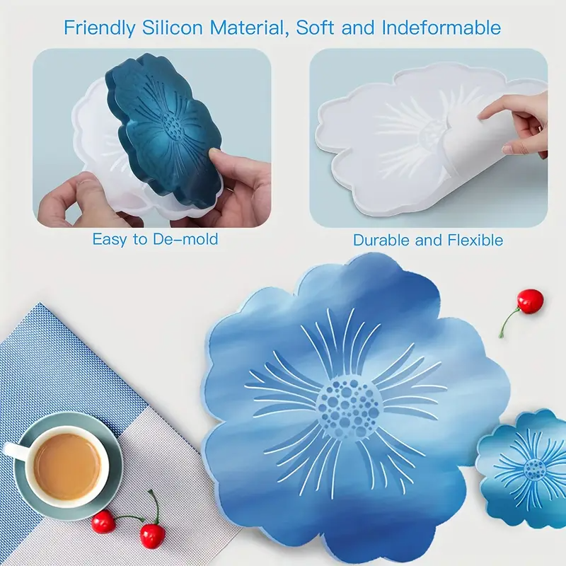 DIY Sakura Shaped Resin Mold - - Geode Mold Silicone reseña y precio