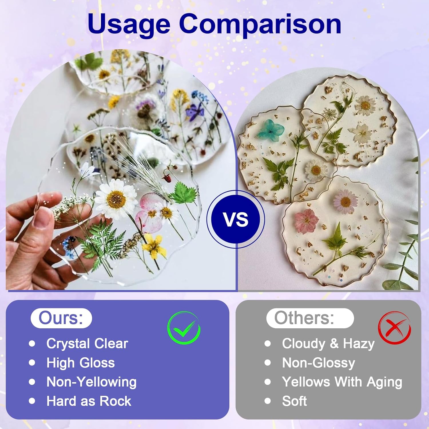 Clear Epoxy Resin AB Glue Hard - Resin Jewelry Kit reseña y precio