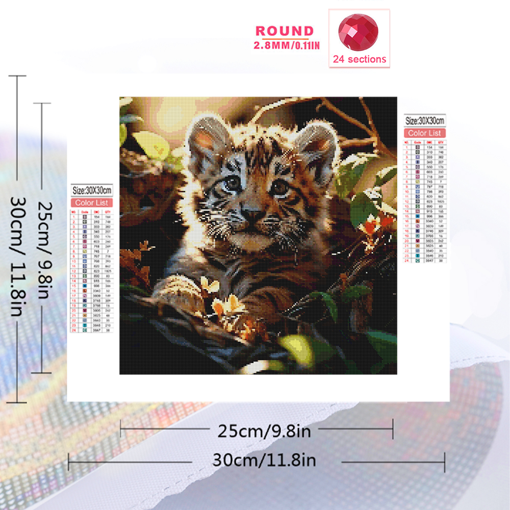 Momoart Diamond Painting Tiger - Resin Craft For Beginners reseña y precio