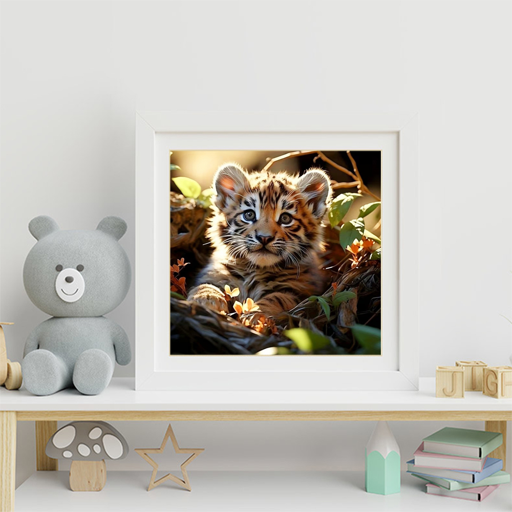 Momoart Diamond Painting Tiger - Resin Craft For Beginners reseña y precio