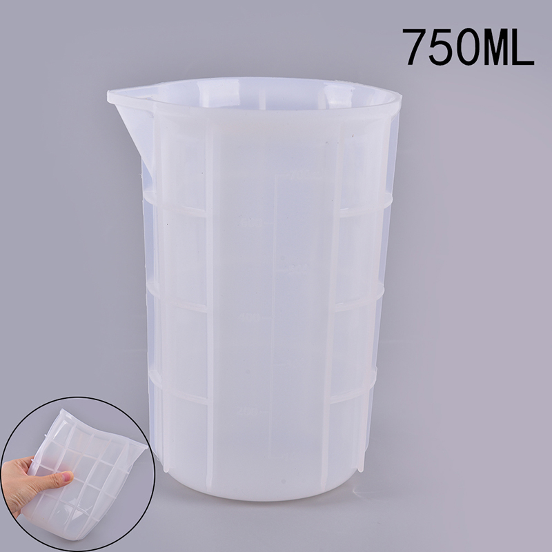 【Q】750ml Silicone Measuring Cu - Mixing Cup Silicone reseña y precio