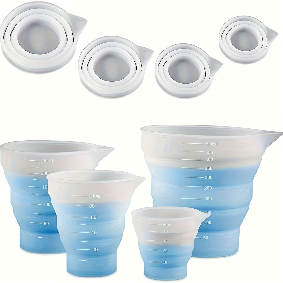 50-500ml Foldable Silicone Mea - Mixing Cup Silicone reseña y precio