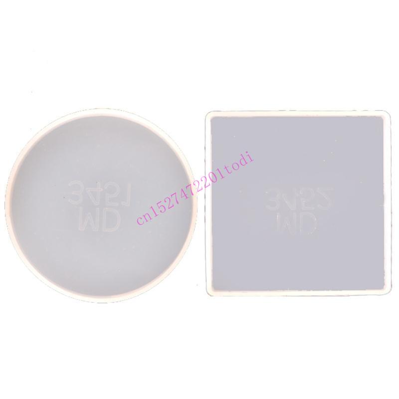 2Pcs Round Square Resin Mold G - Geode Mold Silicone reseña y precio