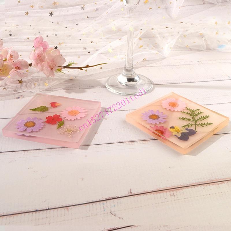 2Pcs Round Square Resin Mold G - Geode Mold Silicone reseña y precio