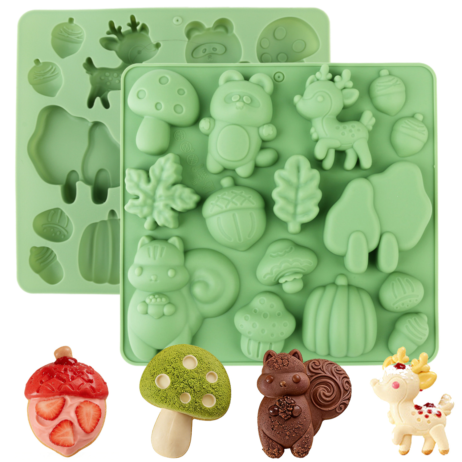 1 Silicone Cake Mold in the Sh - Resin Craft Material reseña y precio