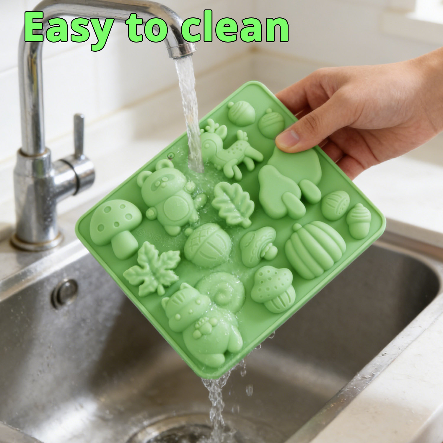 1 Silicone Cake Mold in the Sh - Resin Craft Material reseña y precio