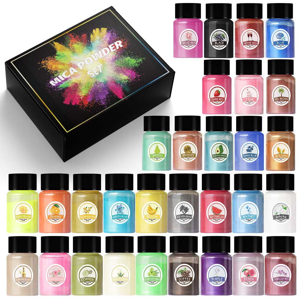10ml Pearl Powder Epoxy Resin  - Resin Pigment Set reseña y precio