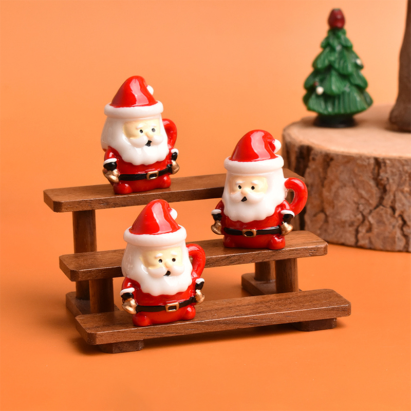 Mini Santa Teacup Ornament - R - Resin Crafts reseña y precio