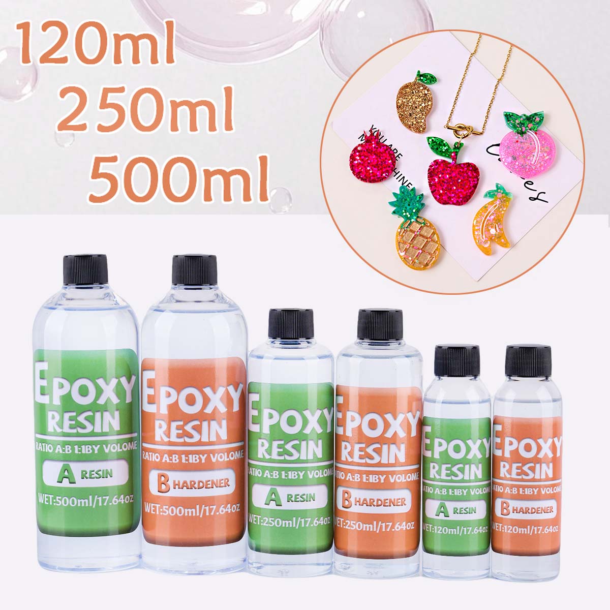 1:1 AB Resin Epoxy Glue Kit Hi - Resin Jewelry Kit reseña y precio