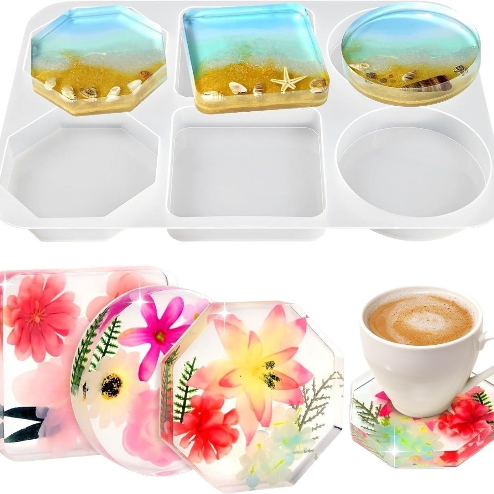 Creative Coasters Silicone Mol - Coaster Mold Round reseña y precio
