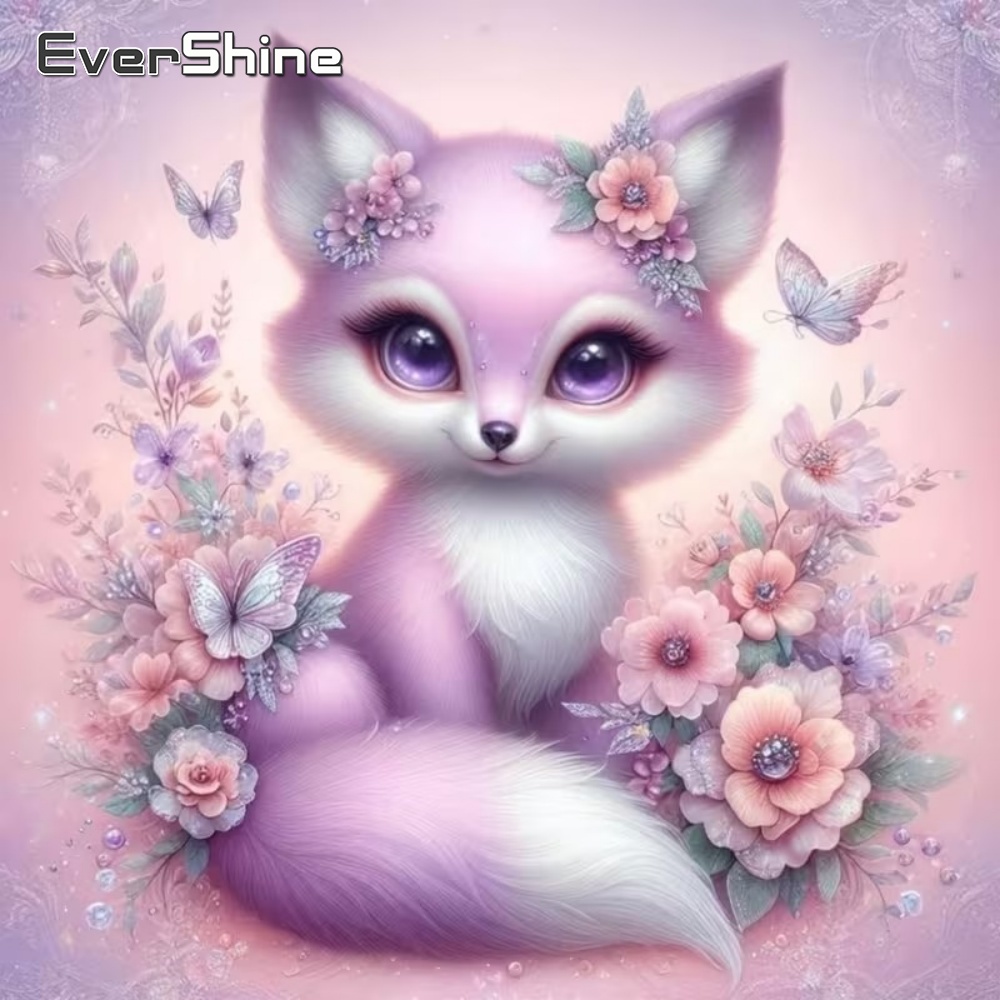 EverShine Fox Diamond Painting - Resin Craft For Beginners reseña y precio
