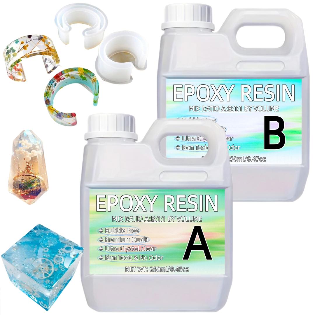 16.9oz Clear Epoxy Resin Kit C - Resin Jewelry Kit reseña y precio