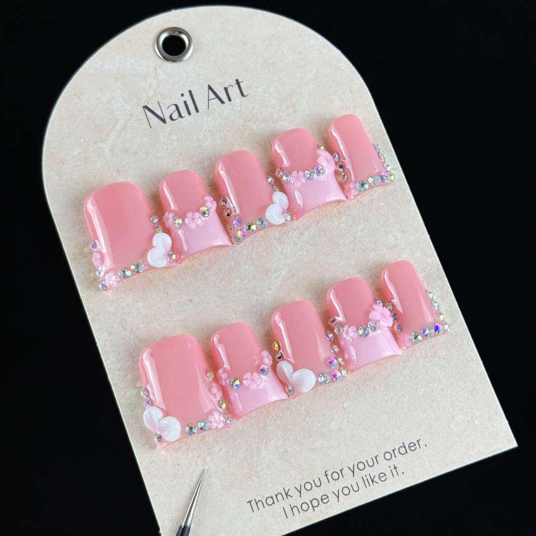 10pcs high-end Pink girl style - Resin Craft Material reseña y precio