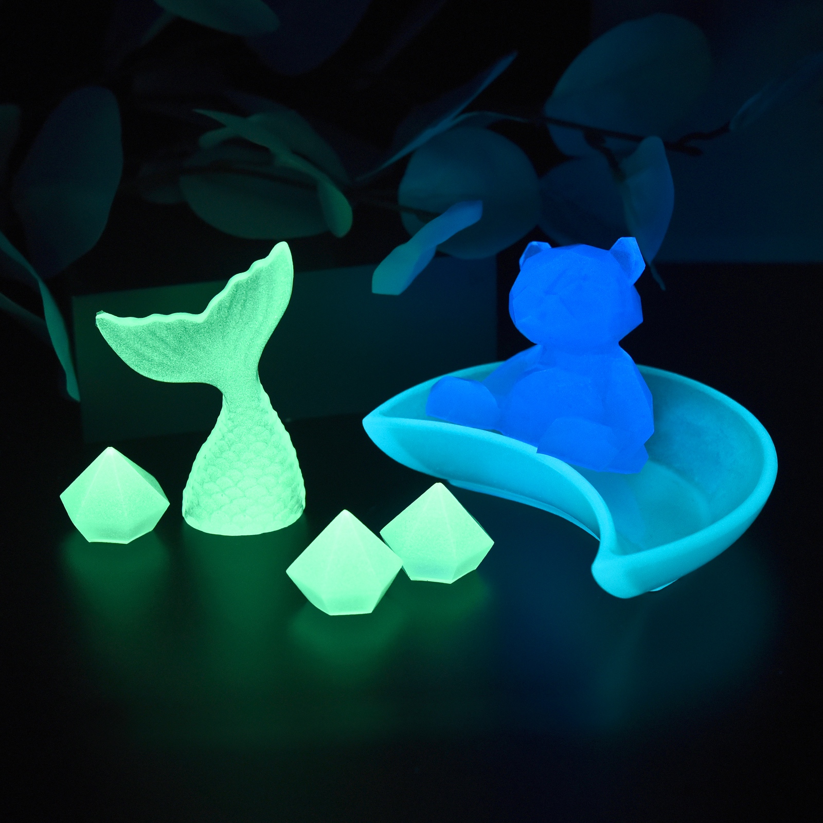 20g Luminous Glitter Powder Ph - Resin Pigment Set reseña y precio
