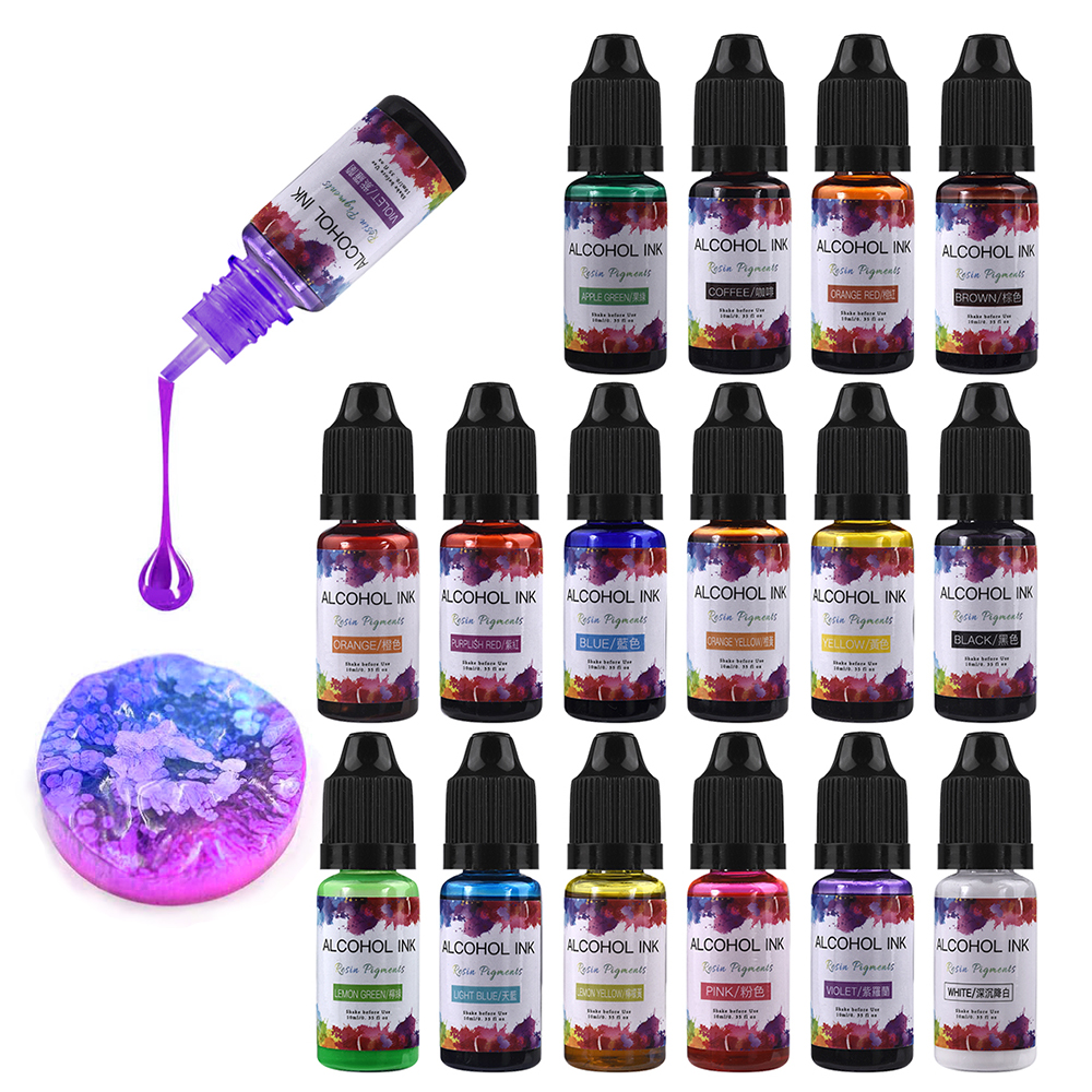 22Colors 10ml UV Epoxy Resin P - Resin Pigment Set reseña y precio