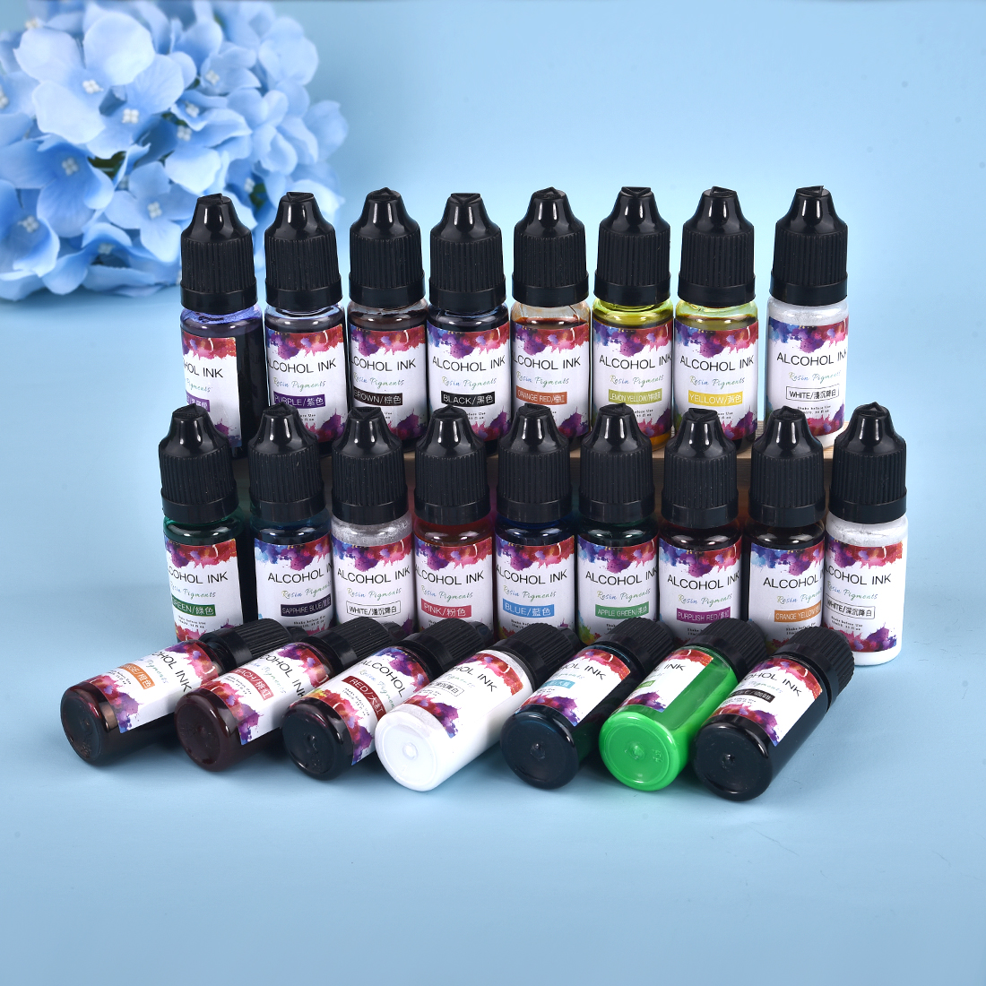 22Colors 10ml UV Epoxy Resin P - Resin Pigment Set reseña y precio