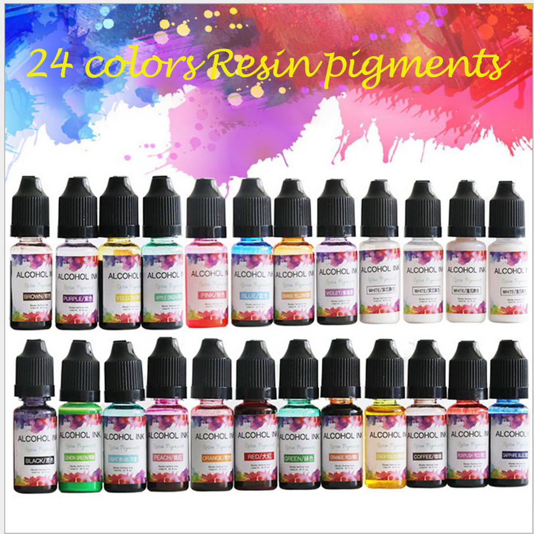 22Colors 10ml UV Epoxy Resin P - Resin Pigment Set reseña y precio