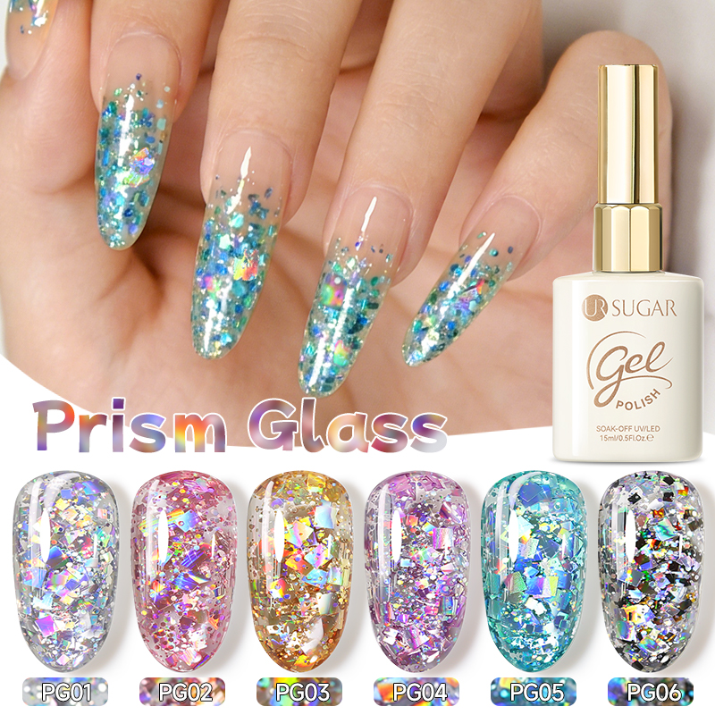 UR SUGAR 6PCS Chunky Glitter G - Resin Glitter Pack reseña y precio
