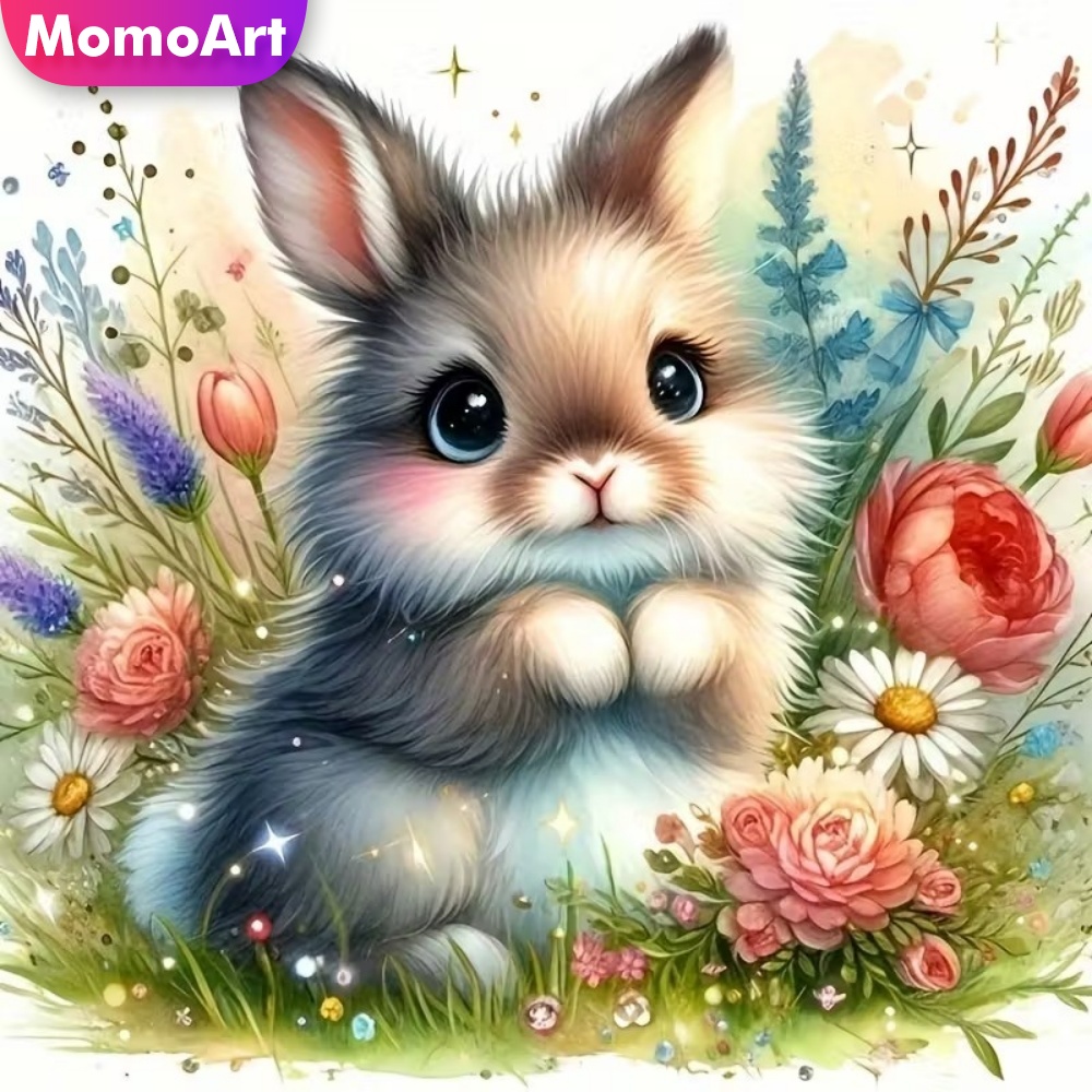 Momoart Diamond Painting Rabbi - Resin Craft For Beginners reseña y precio