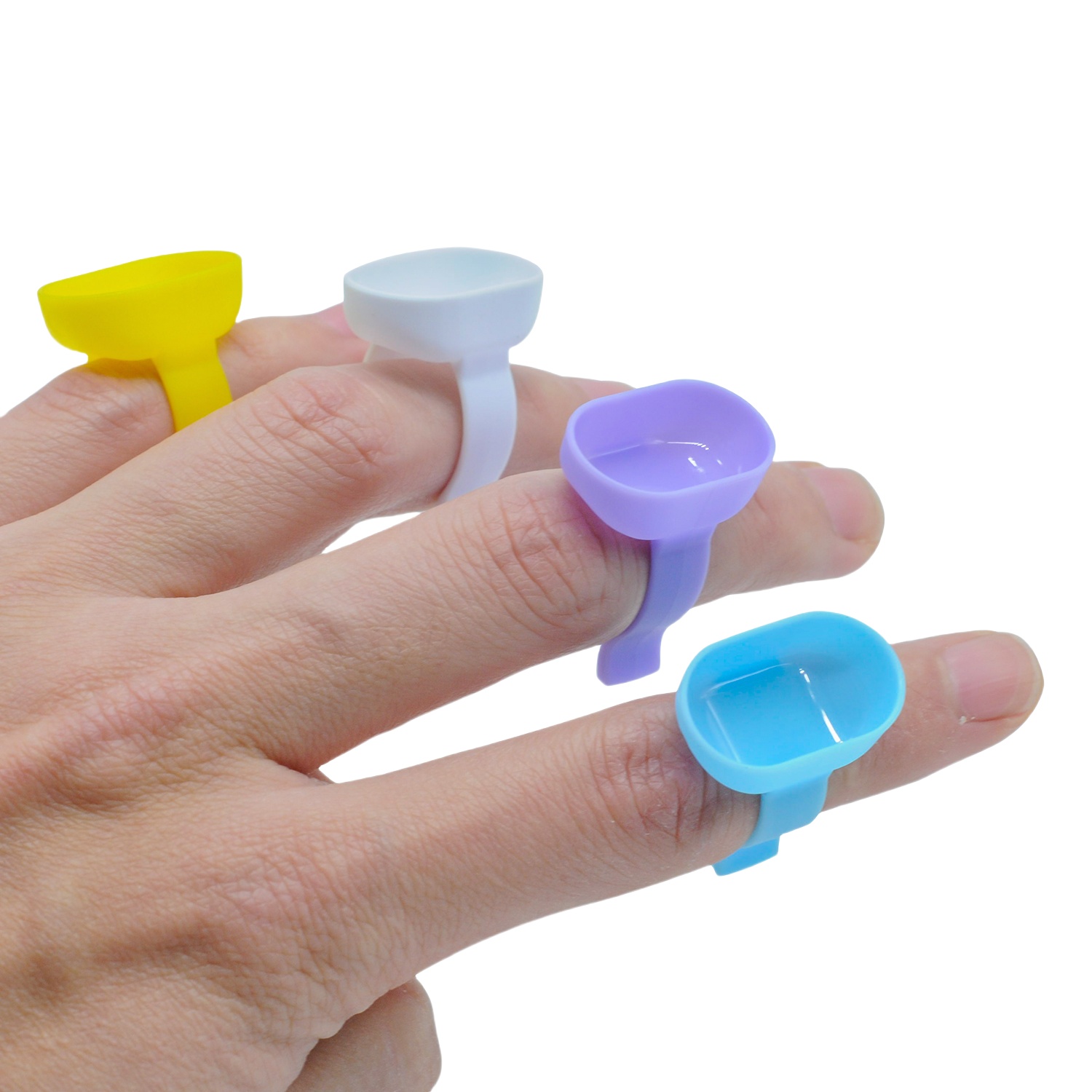 100pcs Dental Mixing Finger Ri - Mixing Cup Silicone reseña y precio