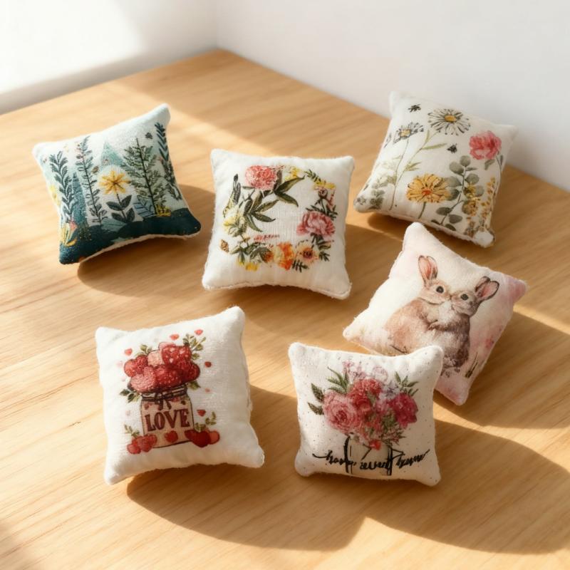 2Pcs Dollhouse Bedroom Sofa Sc - Resin Crafts reseña y precio
