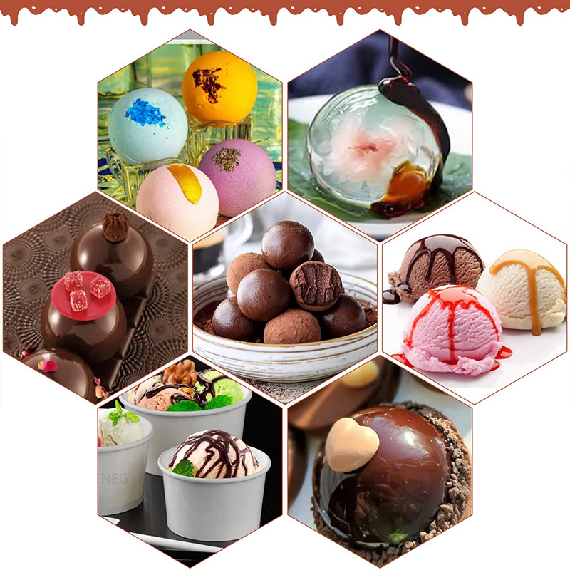 6 Cavities Semicircle Silicone - Coaster Mold Round reseña y precio