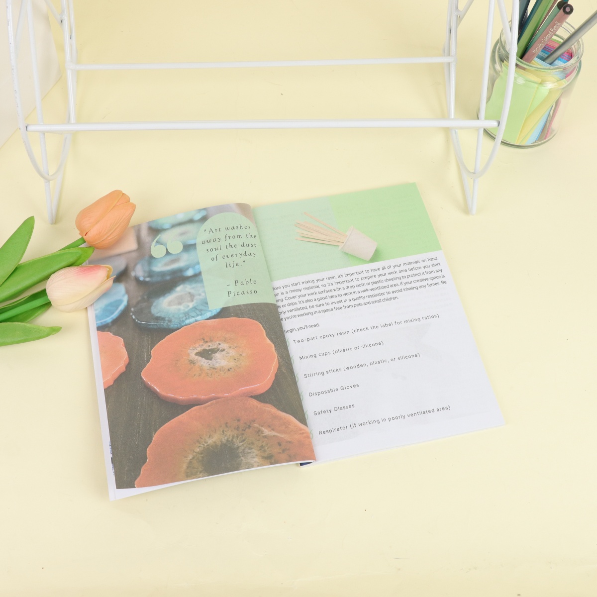 EPOXY RESIN CRAFTS FOR BEGINNE - Resin Craft For Beginners reseña y precio