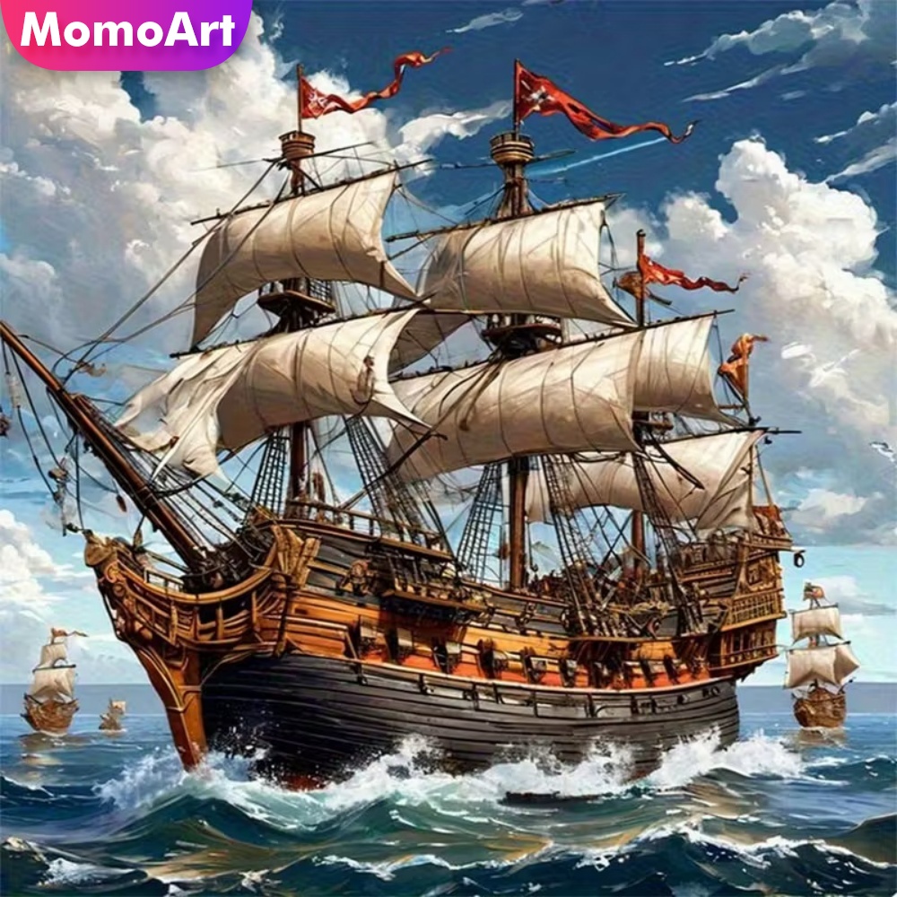 Momoart Diamond Painting Ship  - Resin Craft For Beginners reseña y precio