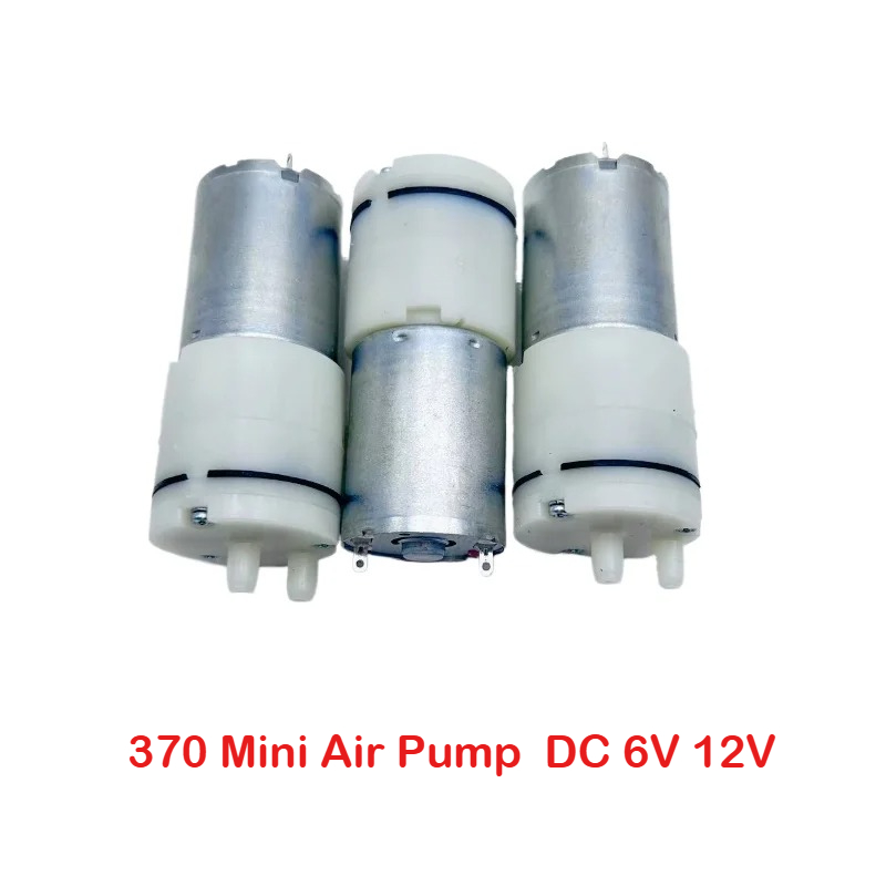 370 Mini Air Pump DC 6V 12V El - Vacuum Chamber Small reseña y precio