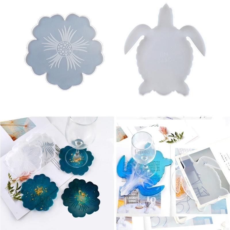 R3MC 2Pcs DIY Flower Silicone  - Geode Mold Silicone reseña y precio