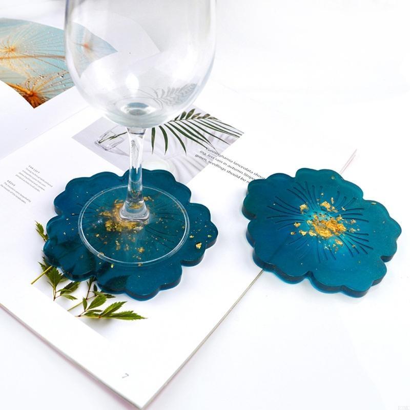 R3MC 2Pcs DIY Flower Silicone  - Geode Mold Silicone reseña y precio