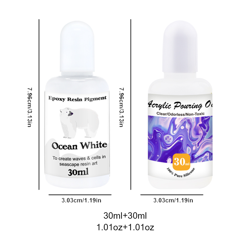 Acrylic Infusion Oil & Epoxy R - Resin Pigment Set reseña y precio