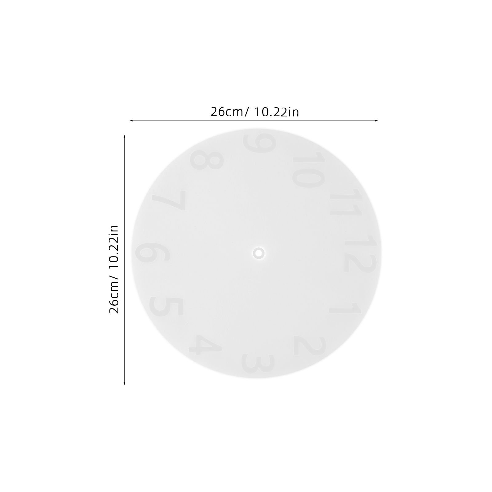 1 set 1 Set Diy Silicone Clock - Resin Craft Ideas reseña y precio