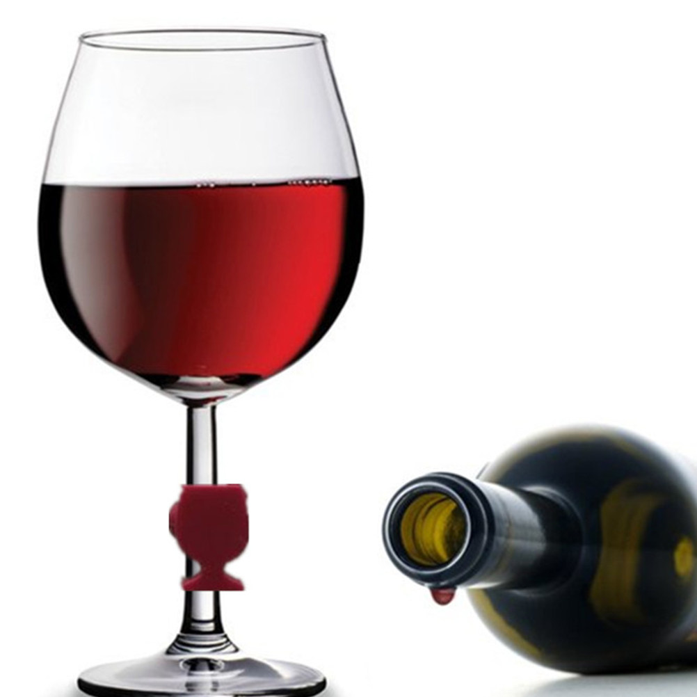 8Pcs Reusable Silicone Wine Gl - Mixing Cup Silicone reseña y precio