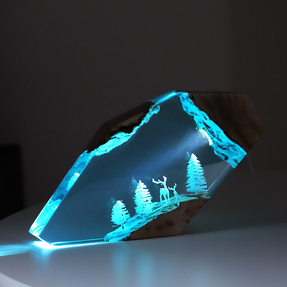 Forest Fairy Deer Desktop Art  - Resin Crafts reseña y precio