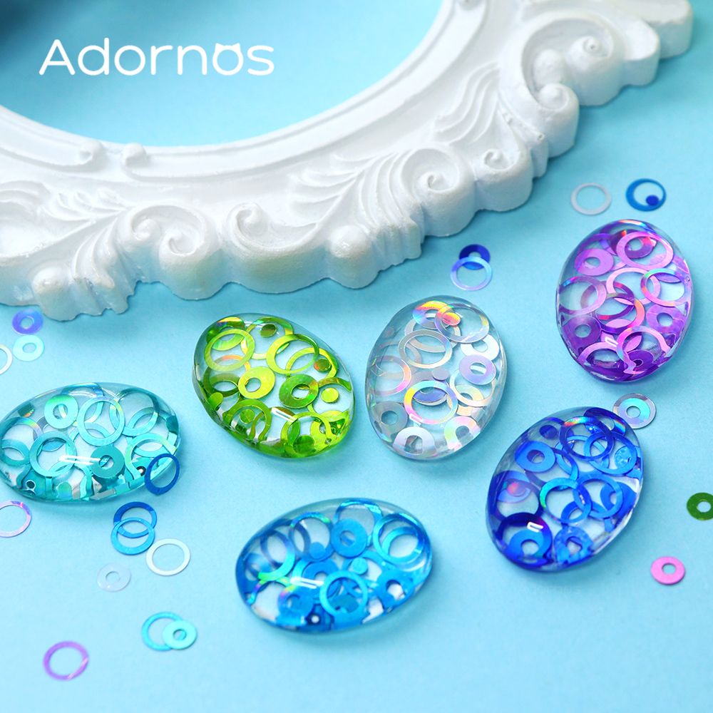 Holographic Bubble Glitter For - Resin Pigment Set reseña y precio