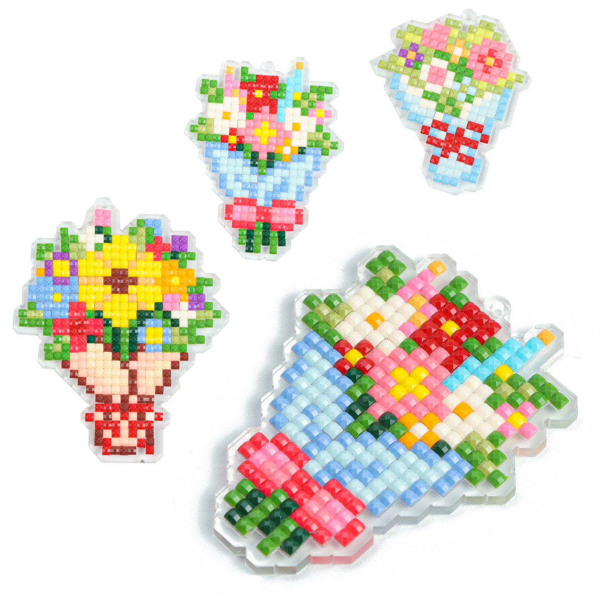 FOREVER YOUNG 3PCS Bouquet Acr - Resin Craft Kit reseña y precio