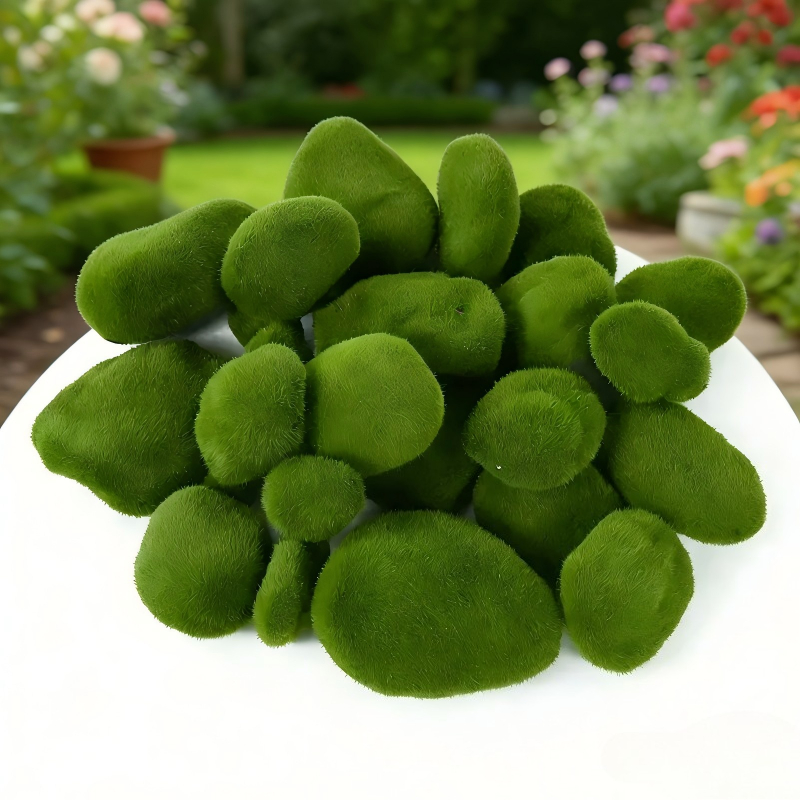 10pcs Artificial Moss Stones F - Terrarium Moss Art reseña y precio